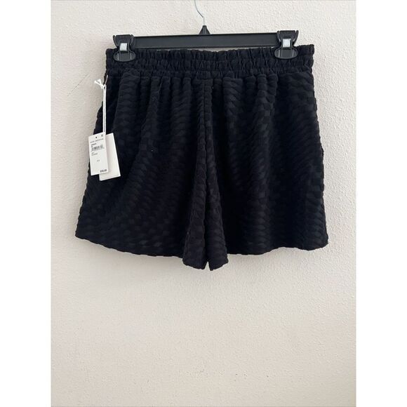 Good American GSW0397 001  Womens Sz 3/L Shorts Black $60 - Picture 5 of 9